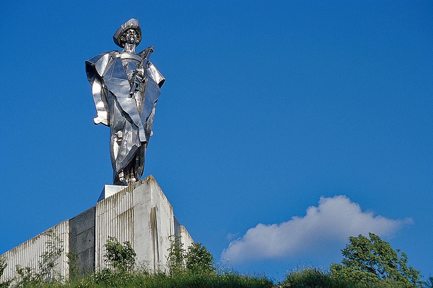 Jánošíkstatue in Terchová