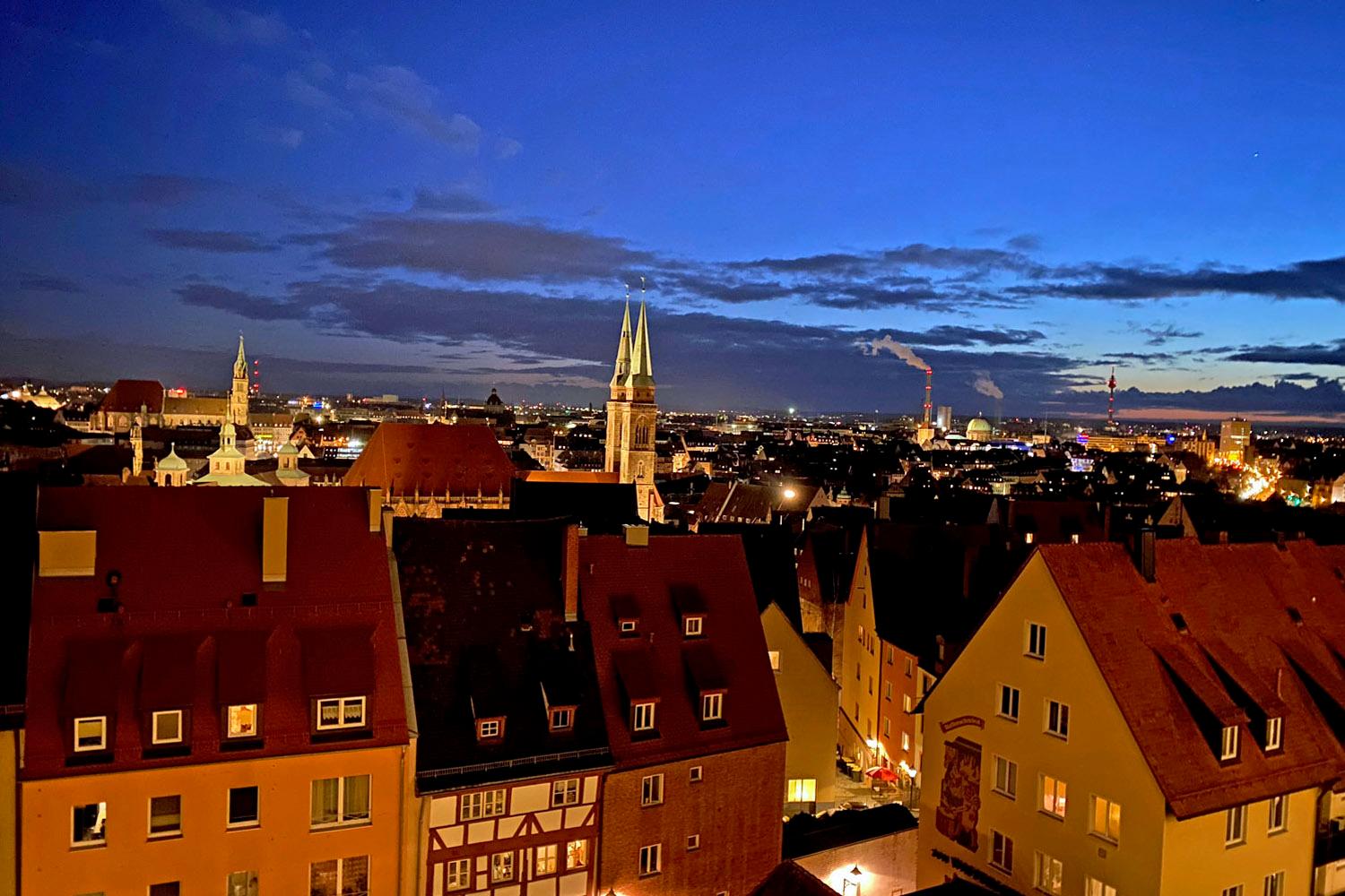 Die Nürnberger Altstadt (Foto: Ralf Nestmeyer)<br>