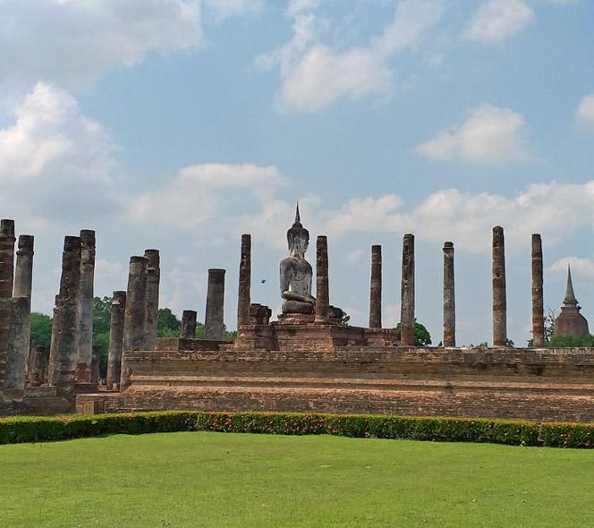 Sukhothai - die Wiege Thailands und UNESCO-Welterbe. 