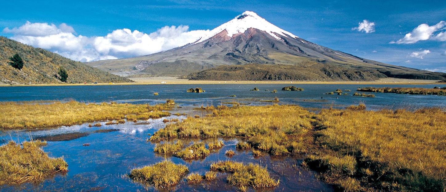 Der Cotopaxi ist der höchste freistehende Vulkankegel des Planeten (Foto: Alois Speck)