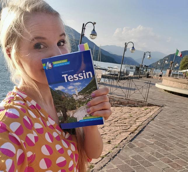 Selfie mit dem Tessin Reiseführer