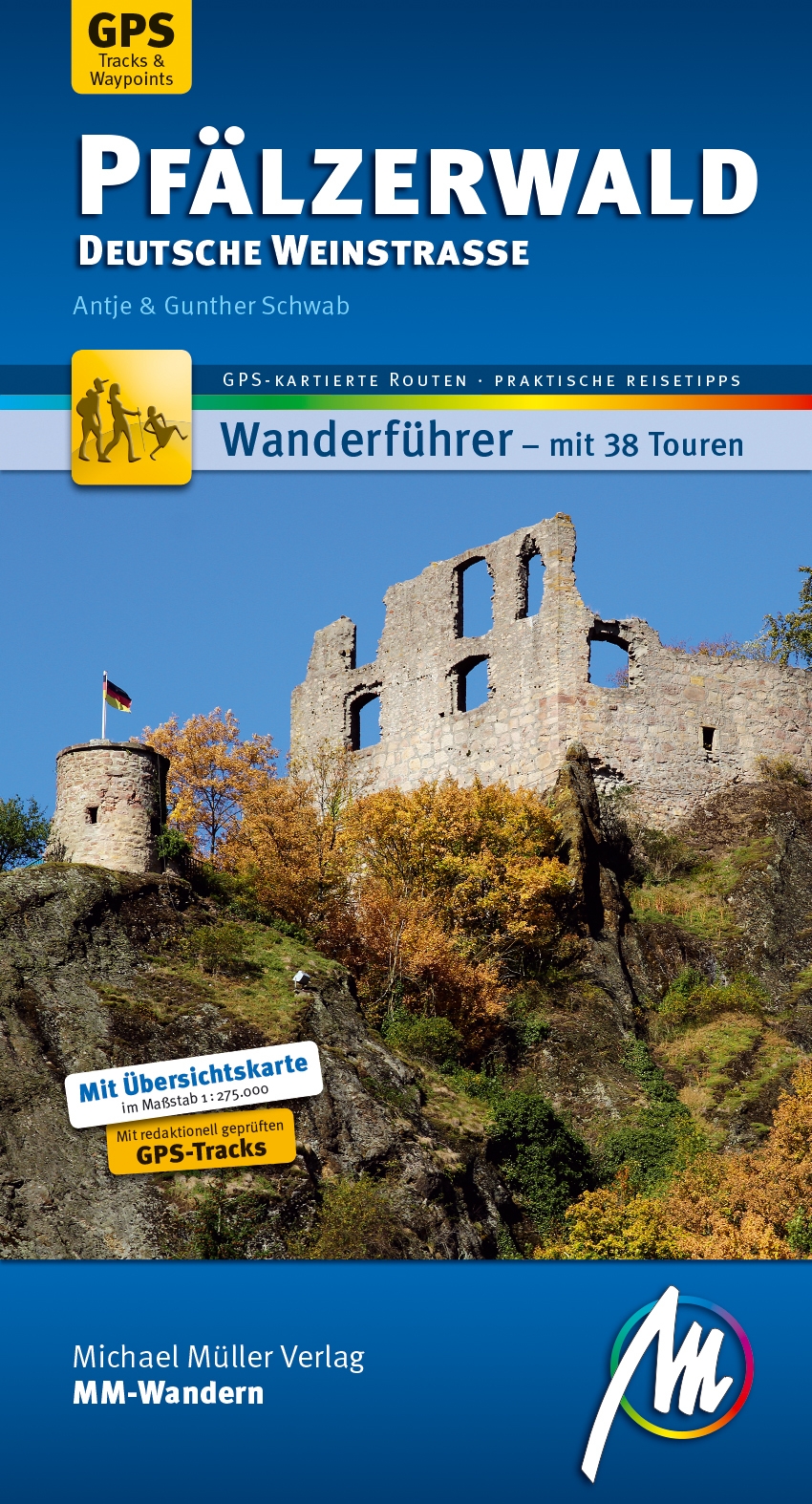 Wanderführer Pfälzerwald MM-Wandern Michael Müller Verlag