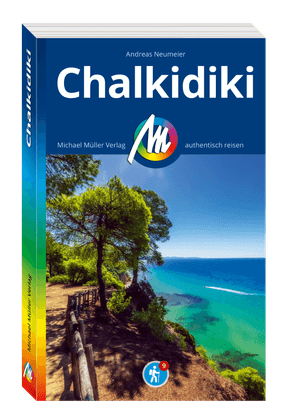 Buchcover: Chalkidiki Reiseführer aus dem Michael Müller Verlag MM-Reiseführer