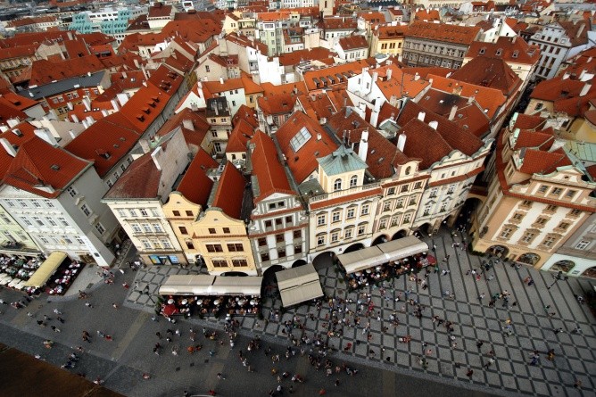 Der Blick über die (Klischee-)Idylle der Altstadt (Foto: Michael Bussmann)