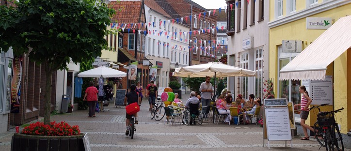 In der Langen Brückstraße 20 lebte und arbeitete der Erfinder der Fußballstollen (Foto: Dieter Katz)