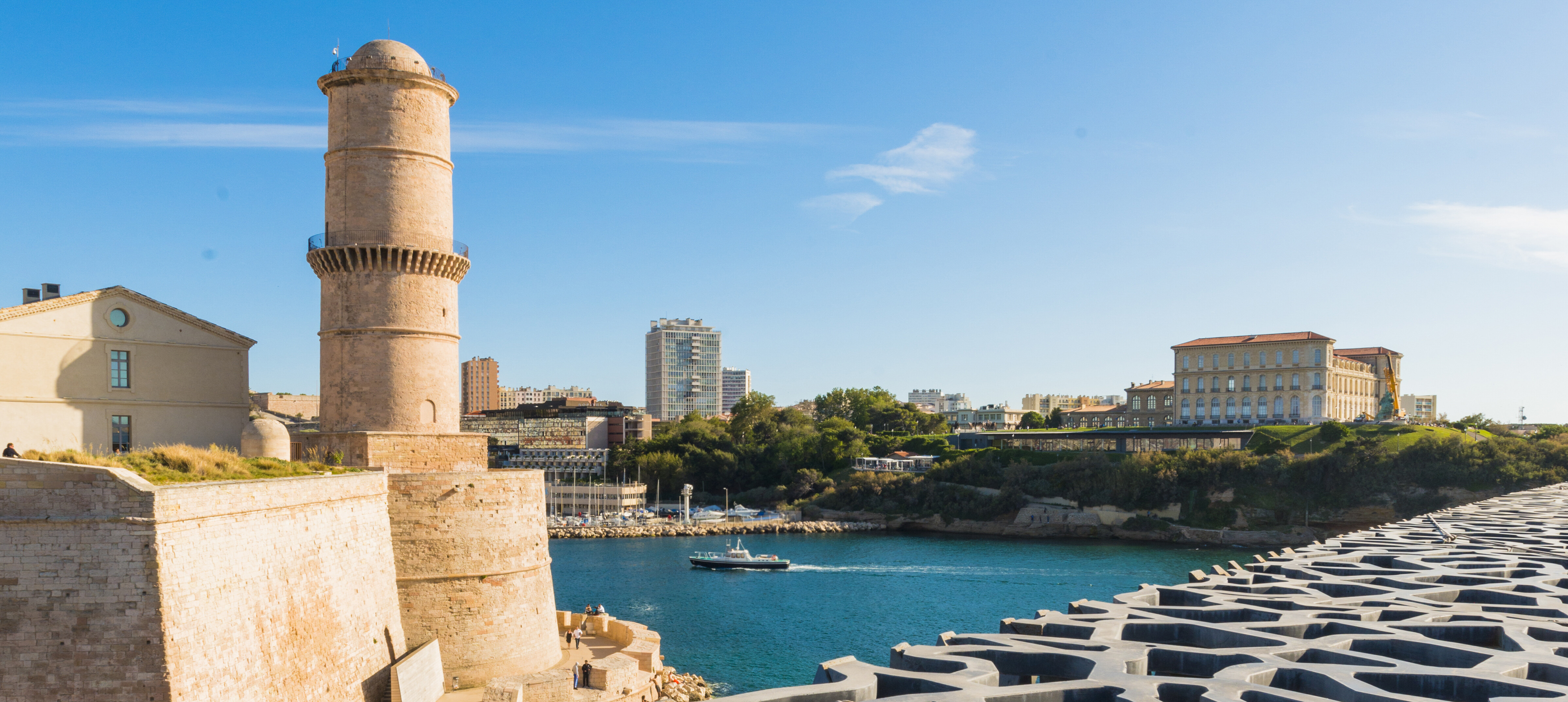 MuCEM und Fort Saint Jean