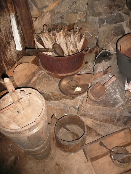 Im Landhaus des Hexers (Foto: Christine Sadler)