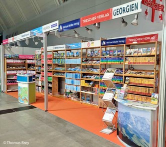 Michael Müller Verlag @Reisebuchladen Karlsruhe CMT 2023 Stuttgart