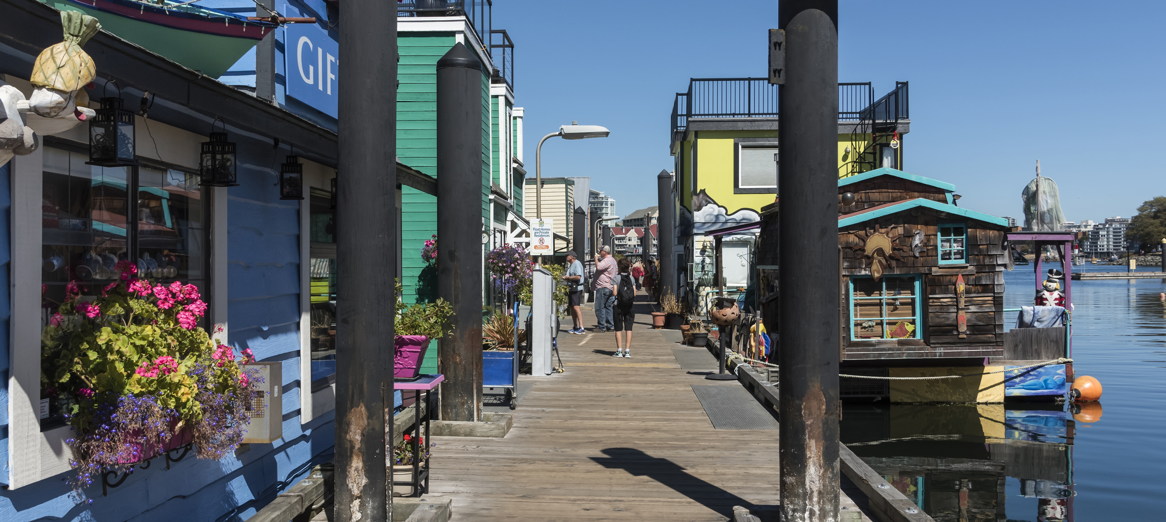 Fisherman’s Wharf in Victoria auf Vancouver Island