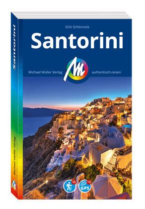 Buchcover: Santoríni MM-Reiseführer