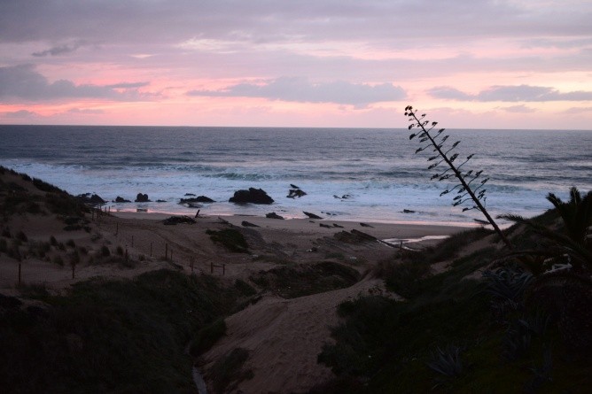 Schön, schöner, Guincho! Ein Sonnenuntergang in der Dünenlandschaft bei Cascais (Foto: Johannes Beck)