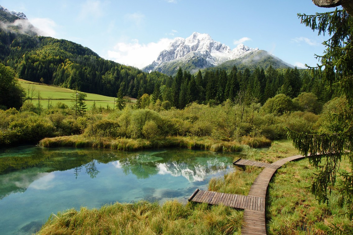 Bei Kranjska Gora liegt die idyllische Sava-Quelle_Foto Lore Marr-Bieger