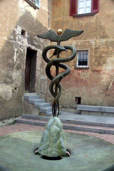 Der Hermes-Brunnen von Meret Oppenheim (Foto: Marcus X. Schmid)