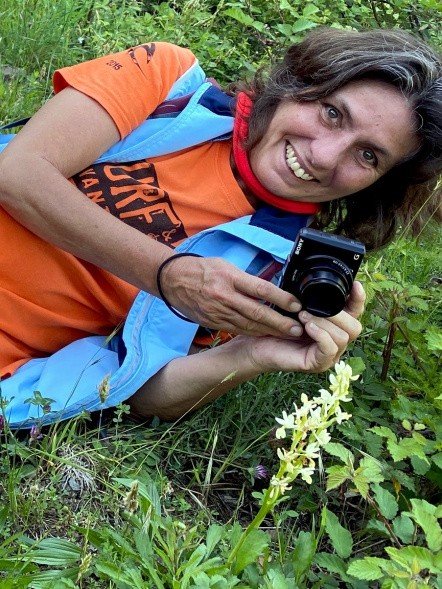 Wanderführerautorin Britta Ullrich &ndash; unterwegs in ihrer kleinen großen Welt (Foto: Britta Ullrich)