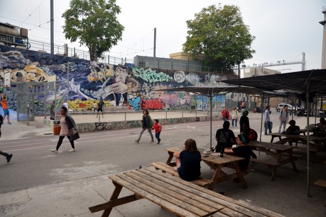 Im einstigen Arbeiterviertel bei der alten Tabakfabrik findet man die alternative Szene (Foto: Ralf Nestmeyer)