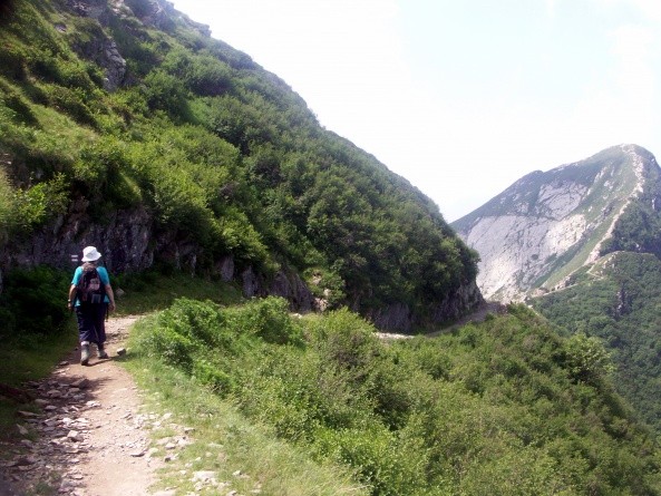 Auf der Königsroute zwischen zwei Gipfeln (Foto: Marcus X. Schmid)