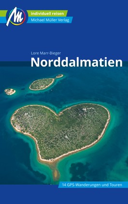 Buchcover: Norddalmatien MM-Reiseführer