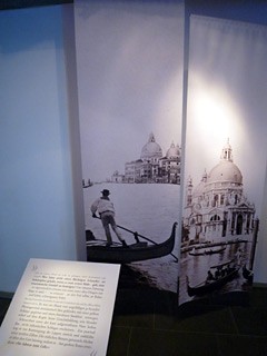 Das alte Venedig auf Fotofahnen