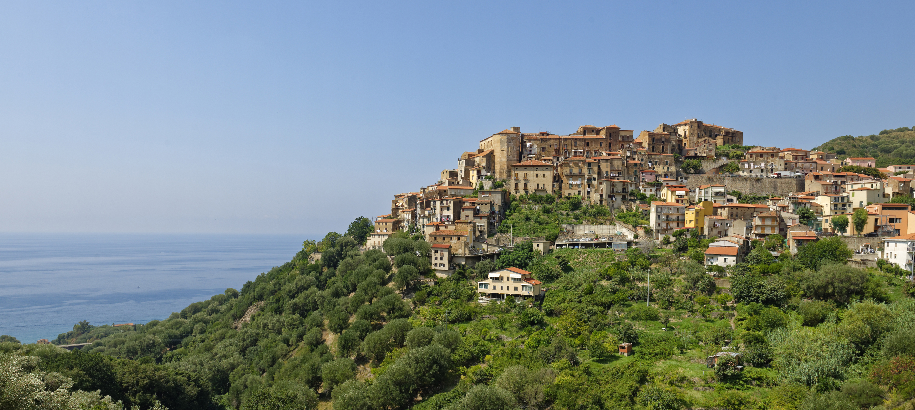 Bergdorf Pisciotta, Cilento, Italien