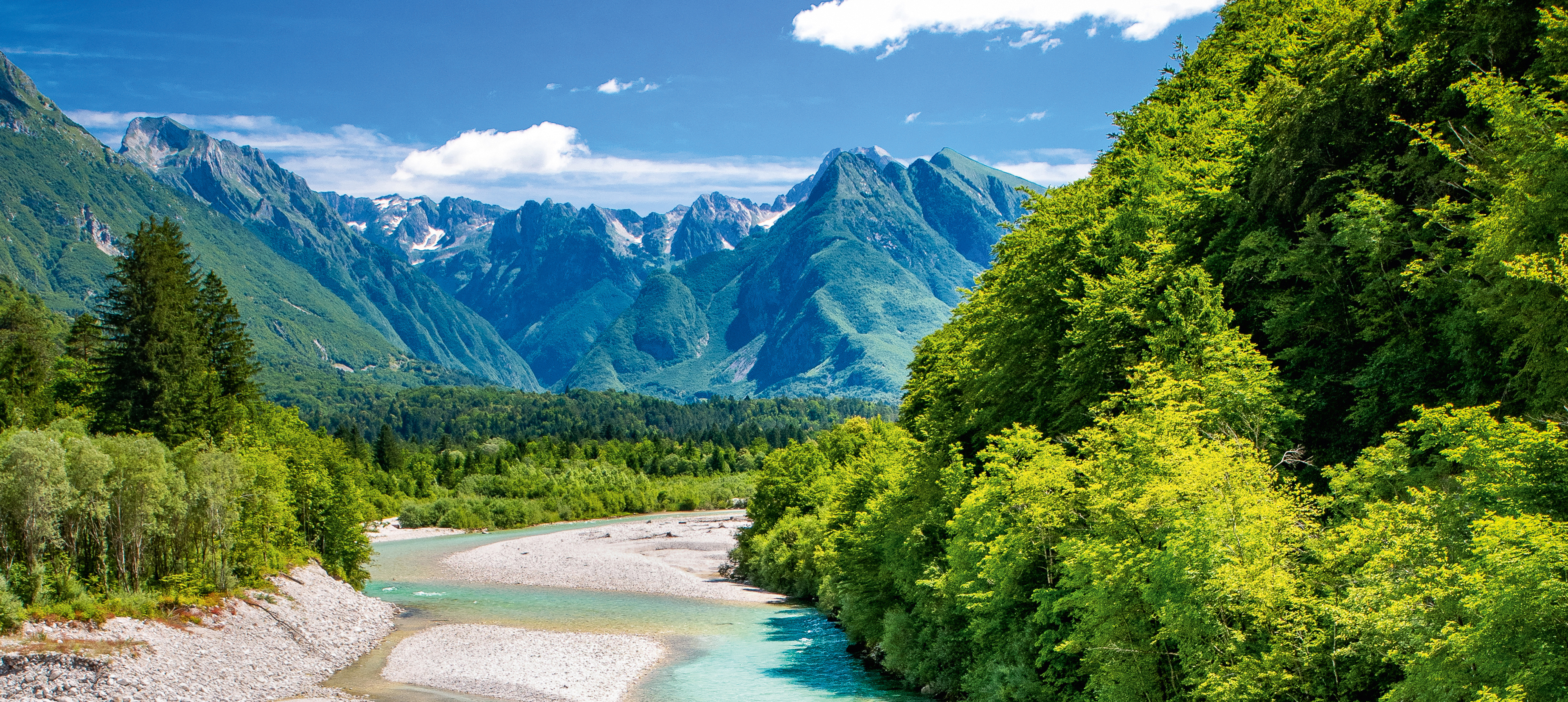 Unterwegs im Soča-Tal
