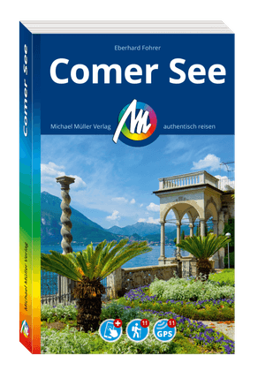 Buchcover: Comer See Reiseführer aus dem Michael Müller Verlag MM-Reiseführer