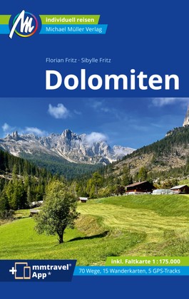 Buchcover: Dolomiten MM-Reiseführer