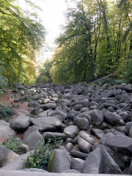 Das Felsenmeer oder die Wollsackverwitterung im Vorderen Odenwald (Foto: Stephanie Aurelia Staab)