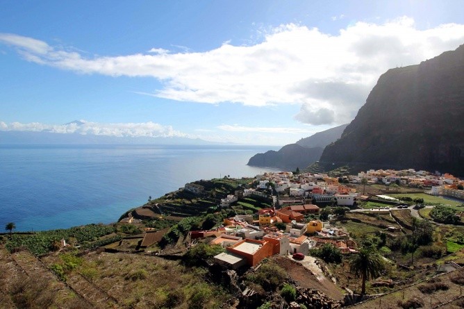 Agulo ist bekannt für ein geschlossenes Ortsbild und seine alten Bürgerhäuser (Foto: Lisa Kügel)
