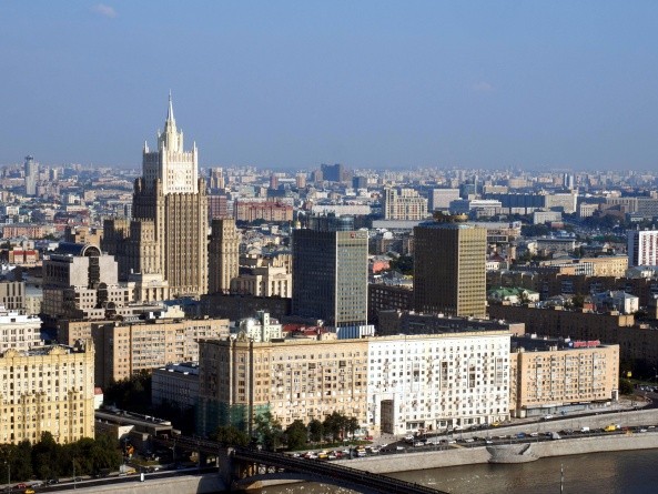 Die gewaltige Stadtaussicht vom Hotel Ukraina (Foto: Anika Zeller)