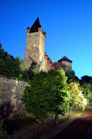 Der unübersehbare Hotspot Nürnbergs, die Burg. (Foto: Ralf Nestmeyer)