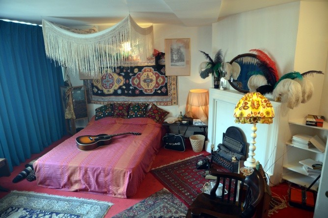 Hendrix Flat – ob es da jemals so aufgeräumt war … (Foto: Ralf Nestmeyer)